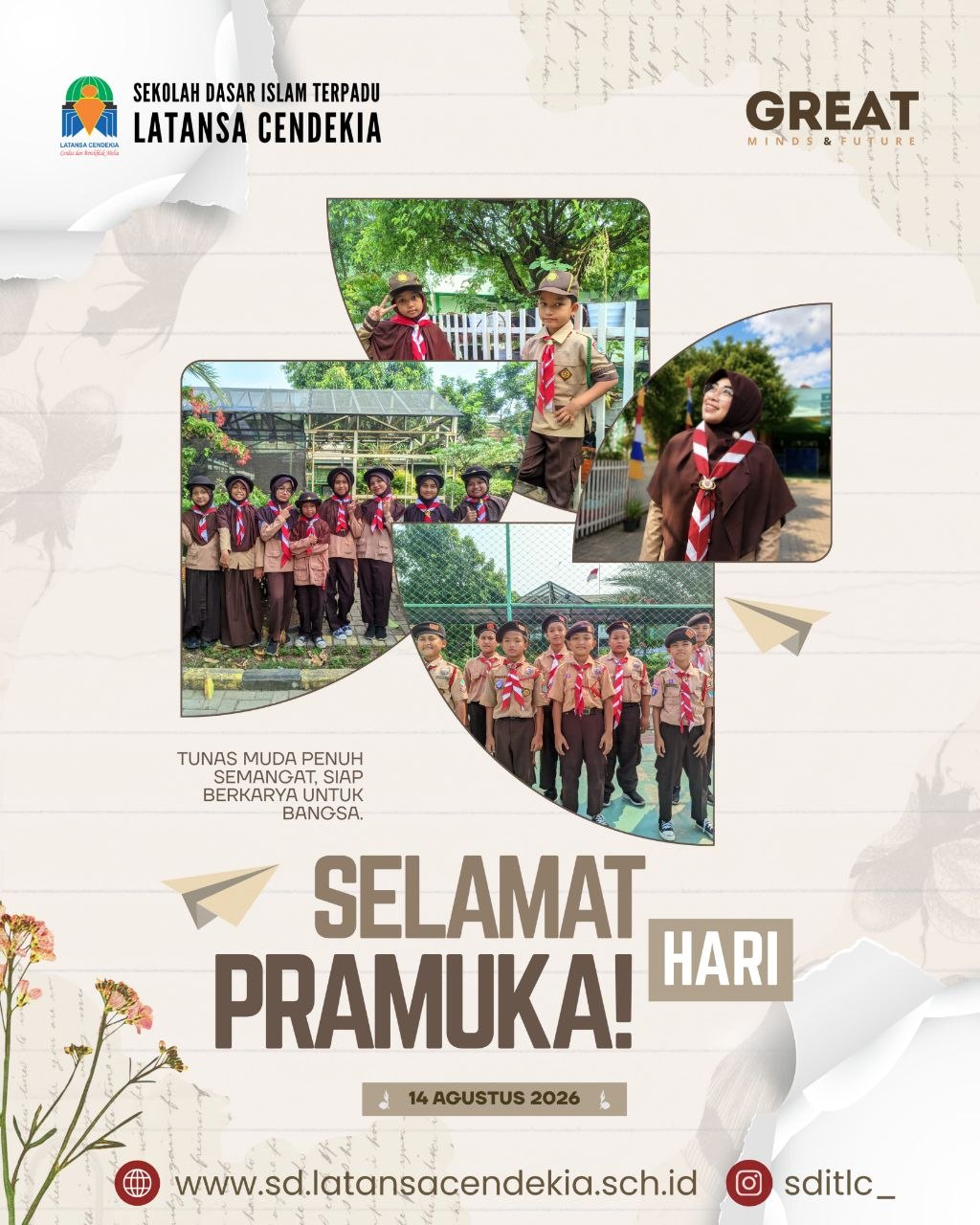 Memperingati hari pramuka yang ke-65