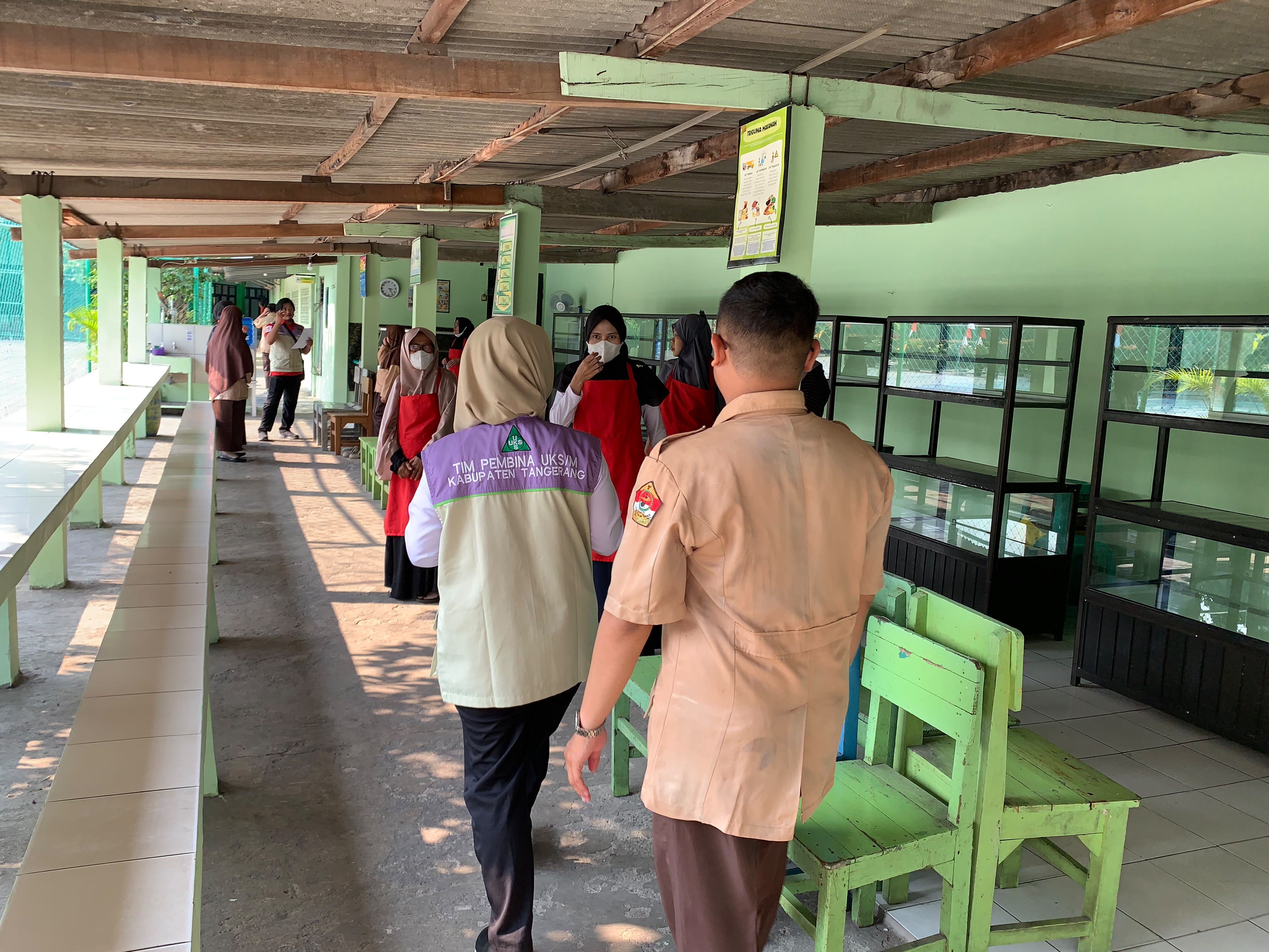 Verifikasi lapangan lomba sekolah sehat