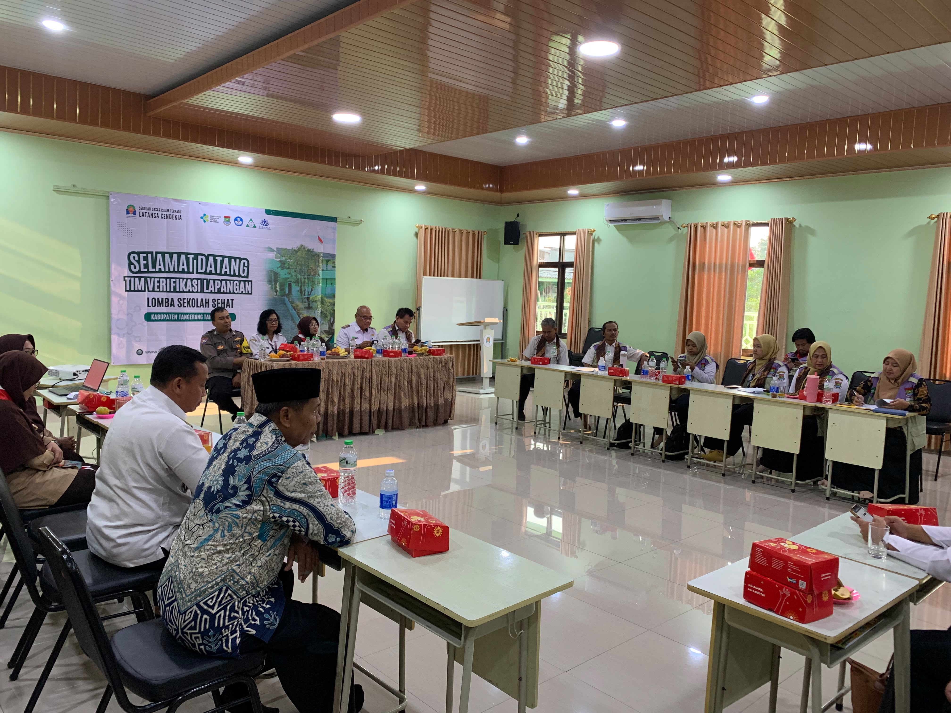 Verifikasi lapangan lomba sekolah sehat