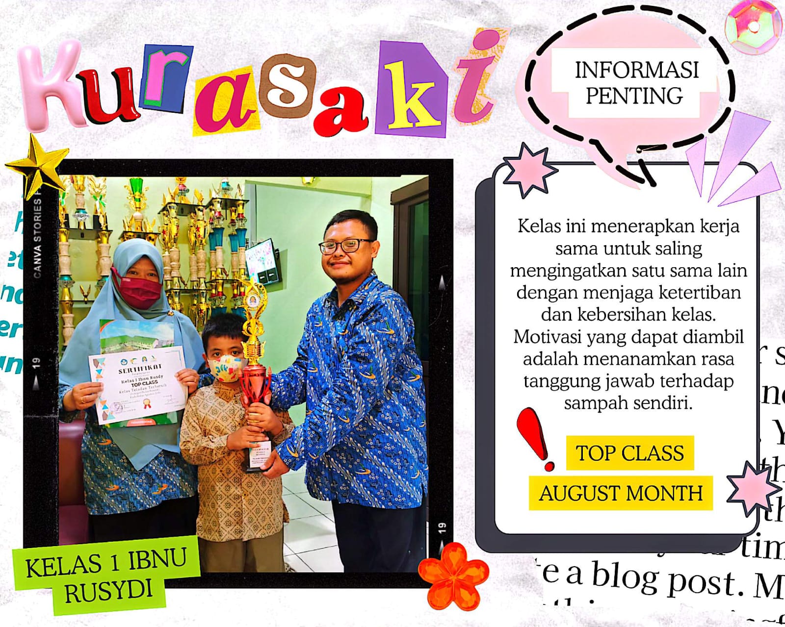 Kurangi sampah di sekitar kita